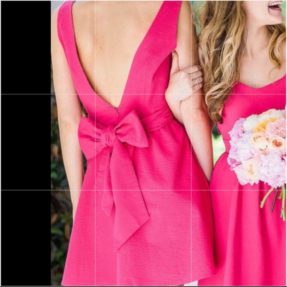 MUST GO PRICING Lauren James Seersucker Emerson Rose Mini BNWT Rose S - Picture 3 of 7